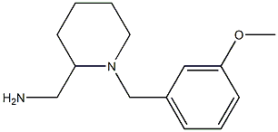 {1-[(3-methoxyphenyl)methyl]piperidin-2-yl}methanamine