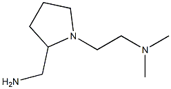 {1-[2-(dimethylamino)ethyl]pyrrolidin-2-yl}methanamine,,结构式
