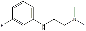 {2-[(3-fluorophenyl)amino]ethyl}dimethylamine Struktur