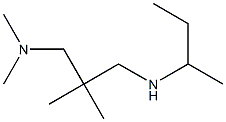 {2-[(butan-2-ylamino)methyl]-2-methylpropyl}dimethylamine Structure