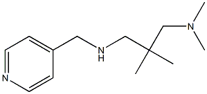 {2-[(dimethylamino)methyl]-2-methylpropyl}(pyridin-4-ylmethyl)amine|