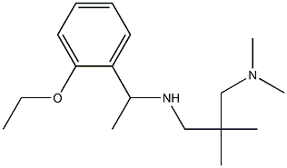 {2-[(dimethylamino)methyl]-2-methylpropyl}[1-(2-ethoxyphenyl)ethyl]amine