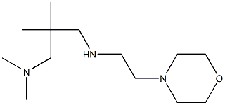 {2-[(dimethylamino)methyl]-2-methylpropyl}[2-(morpholin-4-yl)ethyl]amine,,结构式