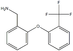 {2-[2-(trifluoromethyl)phenoxy]phenyl}methanamine