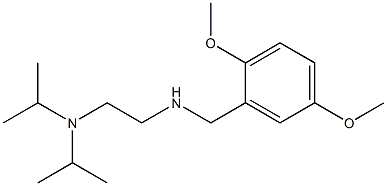 {2-[bis(propan-2-yl)amino]ethyl}[(2,5-dimethoxyphenyl)methyl]amine