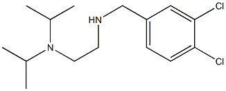  {2-[bis(propan-2-yl)amino]ethyl}[(3,4-dichlorophenyl)methyl]amine