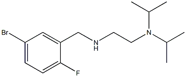  {2-[bis(propan-2-yl)amino]ethyl}[(5-bromo-2-fluorophenyl)methyl]amine