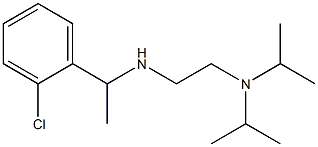 {2-[bis(propan-2-yl)amino]ethyl}[1-(2-chlorophenyl)ethyl]amine|