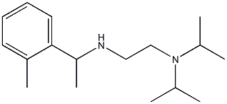 {2-[bis(propan-2-yl)amino]ethyl}[1-(2-methylphenyl)ethyl]amine