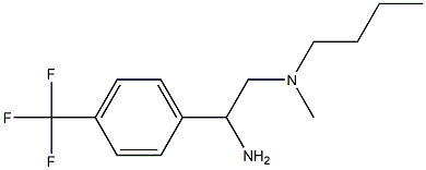 {2-amino-2-[4-(trifluoromethyl)phenyl]ethyl}(butyl)methylamine