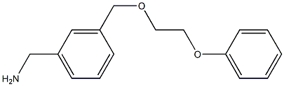  {3-[(2-phenoxyethoxy)methyl]phenyl}methanamine