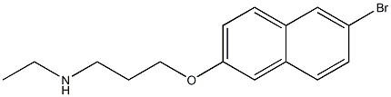 {3-[(6-bromonaphthalen-2-yl)oxy]propyl}(ethyl)amine