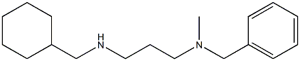 {3-[benzyl(methyl)amino]propyl}(cyclohexylmethyl)amine Structure