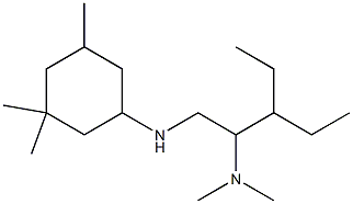 {3-ethyl-1-[(3,3,5-trimethylcyclohexyl)amino]pentan-2-yl}dimethylamine