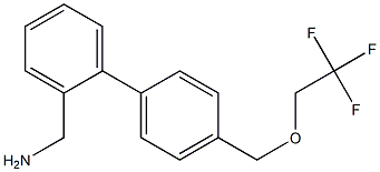 {4'-[(2,2,2-trifluoroethoxy)methyl]-1,1'-biphenyl-2-yl}methylamine