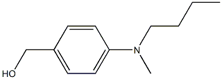 {4-[butyl(methyl)amino]phenyl}methanol Structure