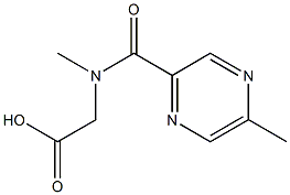 {methyl[(5-methylpyrazin-2-yl)carbonyl]amino}acetic acid