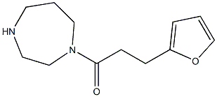 1-(1,4-diazepan-1-yl)-3-(furan-2-yl)propan-1-one Structure