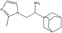 1-(1-adamantyl)-2-(2-methyl-1H-imidazol-1-yl)ethanamine Structure