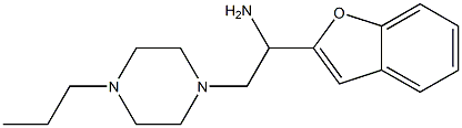 1-(1-benzofuran-2-yl)-2-(4-propylpiperazin-1-yl)ethan-1-amine