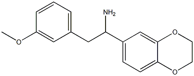 1-(2,3-dihydro-1,4-benzodioxin-6-yl)-2-(3-methoxyphenyl)ethan-1-amine