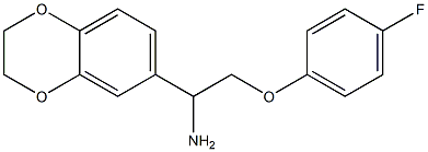 1-(2,3-dihydro-1,4-benzodioxin-6-yl)-2-(4-fluorophenoxy)ethanamine