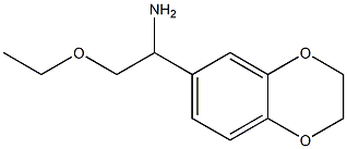 1-(2,3-dihydro-1,4-benzodioxin-6-yl)-2-ethoxyethanamine