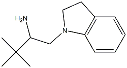 1-(2,3-dihydro-1H-indol-1-yl)-3,3-dimethylbutan-2-amine