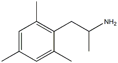 1-(2,4,6-trimethylphenyl)propan-2-amine Structure