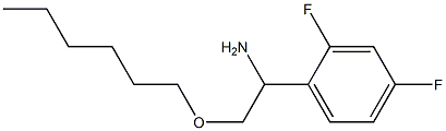 1-(2,4-difluorophenyl)-2-(hexyloxy)ethan-1-amine