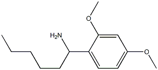 1-(2,4-dimethoxyphenyl)hexan-1-amine