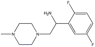 1-(2,5-difluorophenyl)-2-(4-methylpiperazin-1-yl)ethanamine|