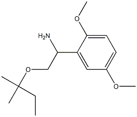 1-(2,5-dimethoxyphenyl)-2-[(2-methylbutan-2-yl)oxy]ethan-1-amine|