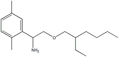 1-(2,5-dimethylphenyl)-2-[(2-ethylhexyl)oxy]ethan-1-amine