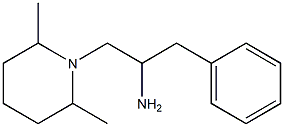 1-(2,6-dimethylpiperidin-1-yl)-3-phenylpropan-2-amine|