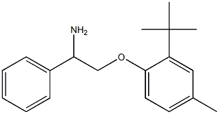 1-(2-amino-2-phenylethoxy)-2-tert-butyl-4-methylbenzene