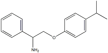 1-(2-amino-2-phenylethoxy)-4-(propan-2-yl)benzene