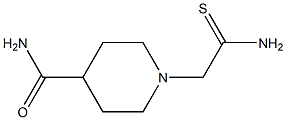 1-(2-amino-2-thioxoethyl)piperidine-4-carboxamide,,结构式