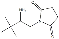 1-(2-amino-3,3-dimethylbutyl)pyrrolidine-2,5-dione Structure