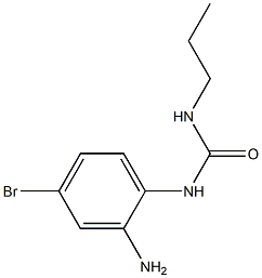 1-(2-amino-4-bromophenyl)-3-propylurea Structure