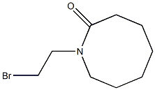 1-(2-bromoethyl)azocan-2-one Structure