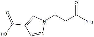 1-(2-carbamoylethyl)-1H-pyrazole-4-carboxylic acid