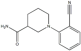 1-(2-cyanophenyl)piperidine-3-carboxamide