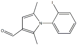  1-(2-iodophenyl)-2,5-dimethyl-1H-pyrrole-3-carbaldehyde