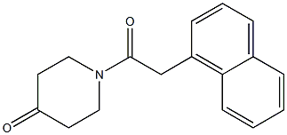 1-(2-naphthylacetyl)piperidin-4-one Structure