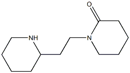 1-(2-piperidin-2-ylethyl)piperidin-2-one Structure