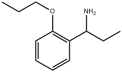 1-(2-propoxyphenyl)propan-1-amine, 954250-20-5, 结构式