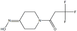 1-(3,3,3-trifluoropropanoyl)piperidin-4-one oxime Structure