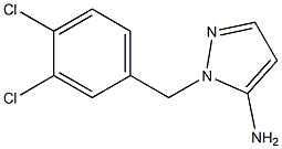 1-(3,4-dichlorobenzyl)-1H-pyrazol-5-amine Structure