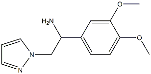 1-(3,4-dimethoxyphenyl)-2-(1H-pyrazol-1-yl)ethanamine